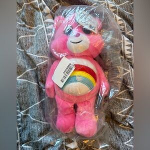 Pink Plush CareBear Toy